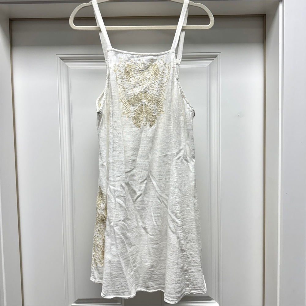 Free People Intimates Cream Lace Detail Dress - Picture 2 of 11
